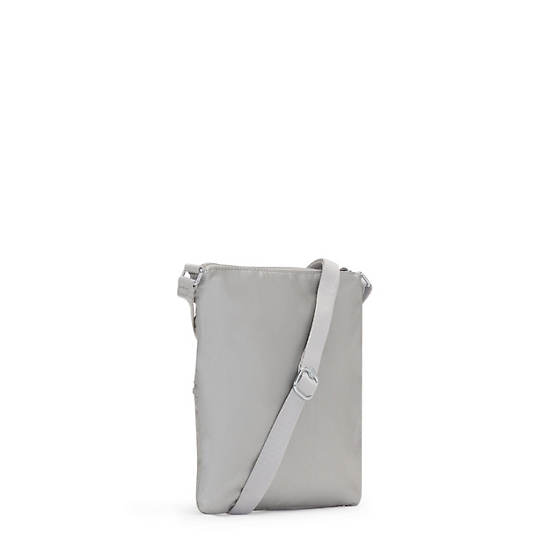 Kipling Keiko Metallic Crossbody Mini Väska Silver | SE 1882FD